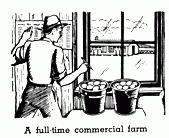 A full-time commercial farm is one way to have a happy homestead.